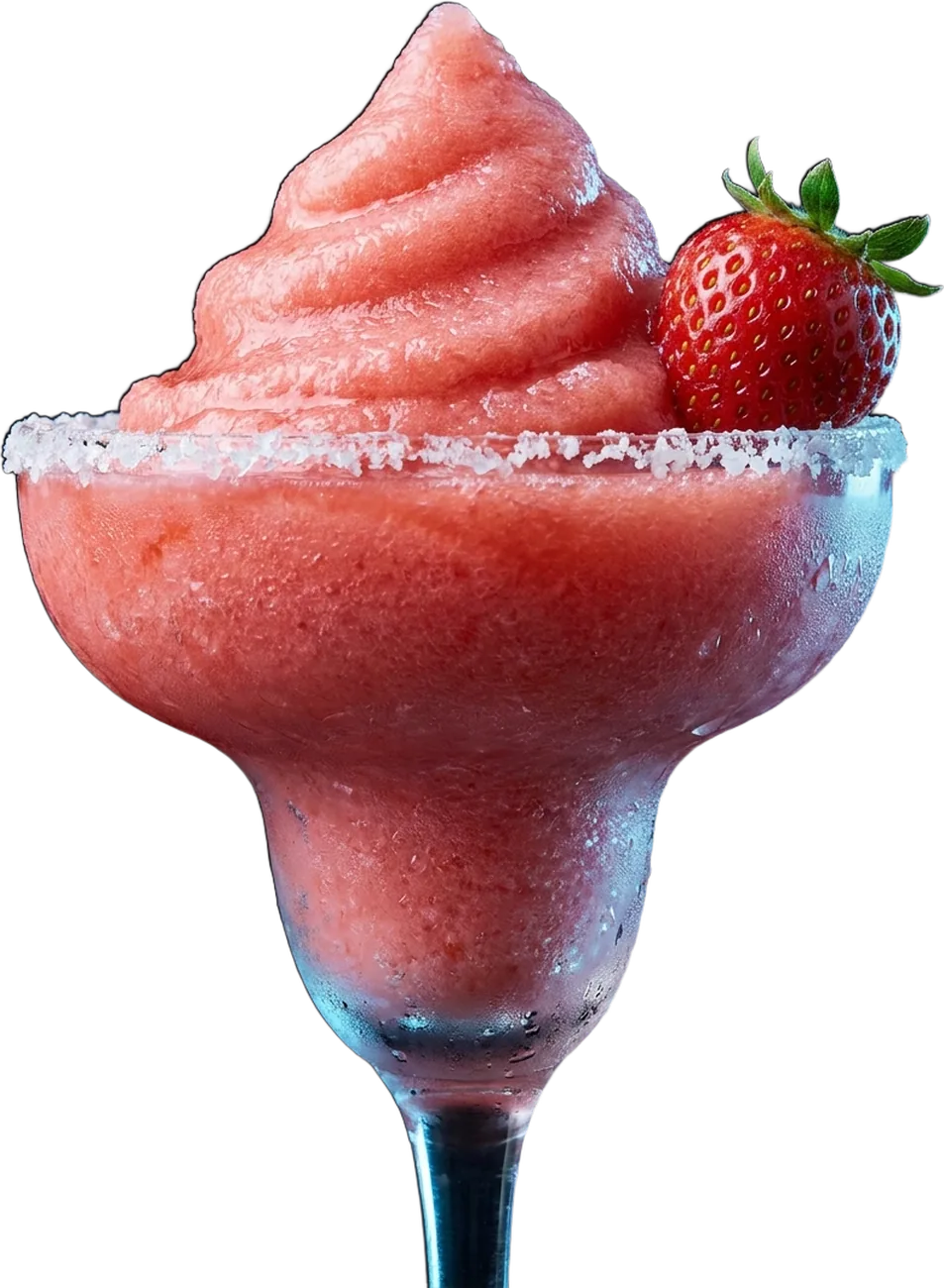 Frozen strawberry margarita